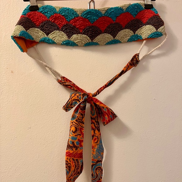 Anthropologie Accessories - Anthropologie Colorful Beaded Belt